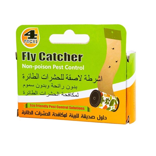 اشرطة لاصقة فيلم للحشرات الطائرة (4 اشرطة لاصقة)