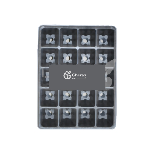 cc087e79-f4bf-4106-8e44-58cd2f60d7e5-500x500-578H6vb71Su1GzsjMVGt7fjVUUEx0daEi8vXmfXI.png صينية تشتيل بلاستيكية 20 عين - الصورة 1